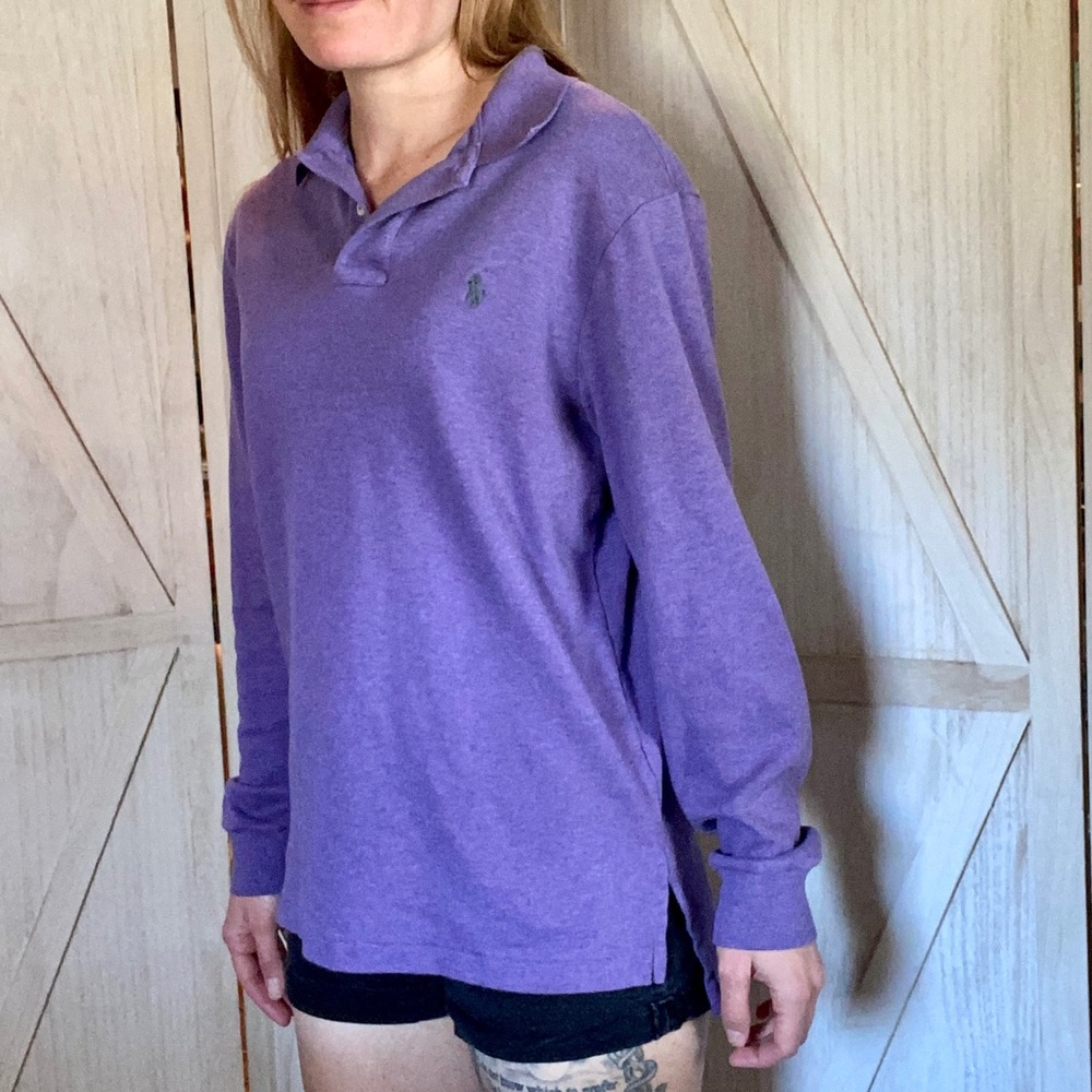 Lavender Polo Ralph Lauren Shirt Medium
